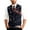 AA01_Black, variant on Mens Christmas Sweater Vest Funny Xmas Printed Holiday Vests V-Neck Casual Cardigan Vest Wine 1 3XL