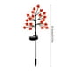 thumbnail image 2 of Luces solares para jardín exterior | Decoración de calabaza con hojas de arce para Acción de Gracias | Lámpara solar de 20 LED con estaca para el suelo | Decoración otoñal de bajo consumo |, 2 of 9