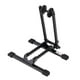 thumbnail image 2 of Soporte de suelo para bicicleta, portátil, fabricado en metal, plegable, apto para ruedas de 24 a 27,5 pulgadas, soporte de aparcamiento para biciclet, 2 of 8