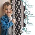 thumbnail image 3 of Blackout Kids Curtains,Boho Bohemia Geometric Line Art Childrens Insulated Curtains Set Of 2,Bedroom Essentials,Toddler Room Decor 52"x84"(132x213cm), 3 of 4