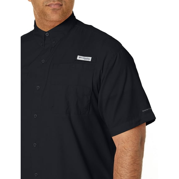 (X-Large, BLACK) - Columbia Men's Tamiami II Short Sleeve Shirt (Big)
