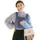 thumbnail image 3 of Bag women's bag New 2024 popular Net Red fashion baguette bag high sense western style all-matching shoulder small square bag, 3 of 5