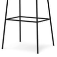 thumbnail image 6 of Simpli Home Mira Contemporary Modern Bar Stool in Distressed Tan Vegan Faux Leather, 6 of 7