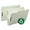 thumbnail image 3 of Smead 20004 2 in. Expansion Recycled Pressboard Fastener Folders - Gray-Green Exterior/Legal Size (25/Box), 3 of 3