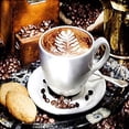 thumbnail image 1 of DIY 5D Diamond Painting by Number Kit, 5D Diamond Picture Full Diamond Coffee Beans Rhinestone bordado punto de cruz Arts Craft para lienzo decoración de pared WD.WDQZL Hogar, 1 of 6