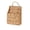 C Basket, variant on Hanging Basket Hanging Wicker Baskets, Hand-Woven Wood Storage Basket Portable Wall Hanging Flower Basket Organizer Fruit Vegetable Rattan Storage Holder Basket Container Home Decoration