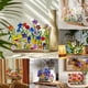 thumbnail image 1 of Xihbxyly Adorno Floral de Acrílico para Escritorio, Diseño Impreso Transparente, Alta Transparencia y Textura Similar Al Vidrio, Base de Madera para Fácil Instalación, Elegante Decoración para El Hog, 1 of 7