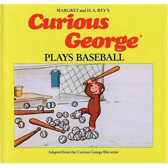 Pre-Owned Curious George Plays Baseball (Hardcover) 0395390419 9780395390412
