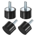 thumbnail image 1 of Uxcell 4-Pack Montajes de Caucho con Pernos M5 x 15mm Macho D20mmxH15mm, 1 of 1