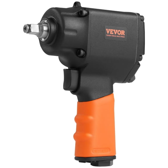 Air Impact Wrench 3/8 Inch Drive 690ft lbs Nut Busting Torque Lightweight Pneumatic Impact Gun for Auto Repair Maintenance