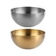 thumbnail image 4 of Injueey Juego de ensaladeras versátil, fácil de limpiar, ensaladera de acero inoxidable, ensaladeras de acero inoxidable Mostrada plata 25cm, 4 of 6