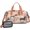 Dachshund and Flower-1, variant on Women Men Gym Bag,Dachshund and Flower Small Duffle Bag Spend the Night Bags for Women with Shoes Compartment Washbag,Detachable Shoulder Strap,19.7x8.3x11 Inches