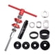 thumbnail image 2 of Herramienta de presión para juego de dirección de bicicleta, extractor de pedalier, instalador, reparación de liberación rápida rojo, 2 of 9
