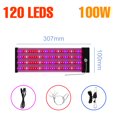 thumbnail image 3 of Tablero cuántico de luz LED de cultivo, lámpara Phyto de espectro completo, semilla de invernadero de flores de interior, fitoamplificador de 300W para iluminación de plántulas de 200W, 3 of 5