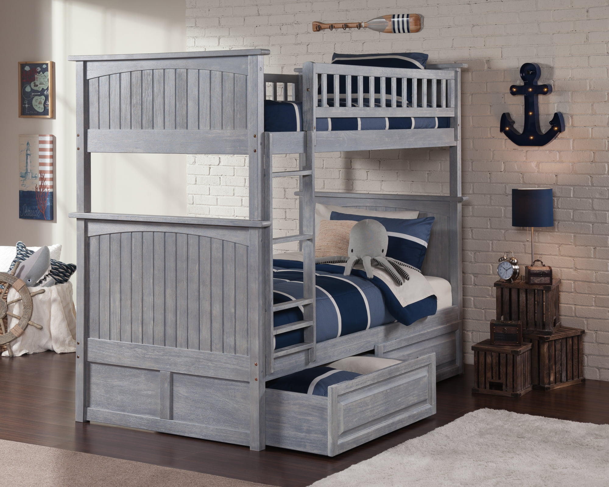 Nantucket Bunk Bed Twin Over With, Nantucket Bunk Bed