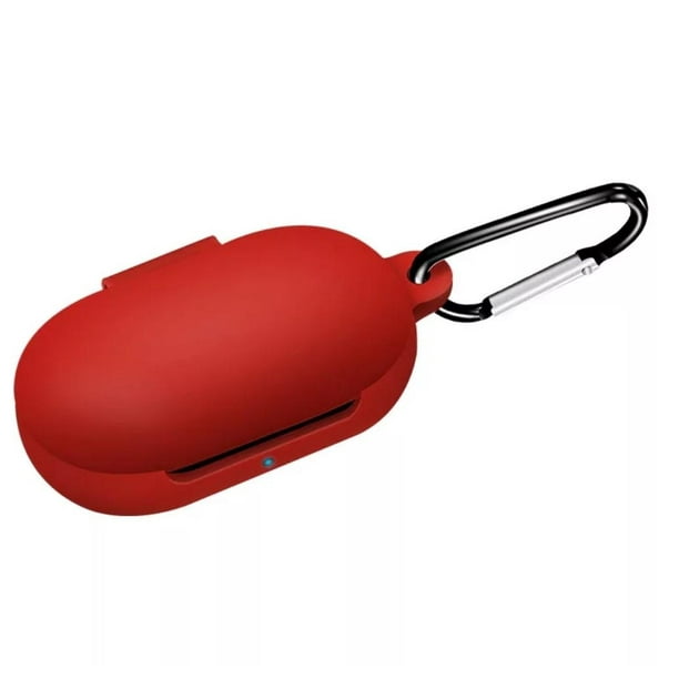 Funda Protectora Para Samsung Galaxy Buds y Galaxy Buds Plus De Silicon rojo Gadget Collection Mx Silicona