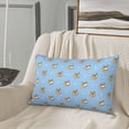 thumbnail image 5 of Pofeuu Corgi Dog Print Polyester Microfiber Plush Pillowcases, Super Soft and Cozy Pillow Case Covers with Envelop Closure（Pillow core not included）-14"x20", 5 of 6