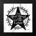 thumbnail image 2 of Spivey, Linda 20x20 Black Modern Framed Museum Art Print Titled - Do Small Things with Great Love, 2 of 5