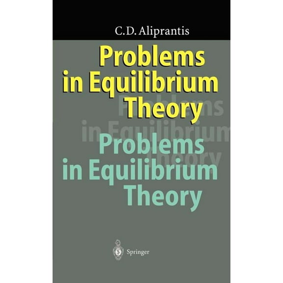 Problems in Equilibrium Theory, (Hardcover)