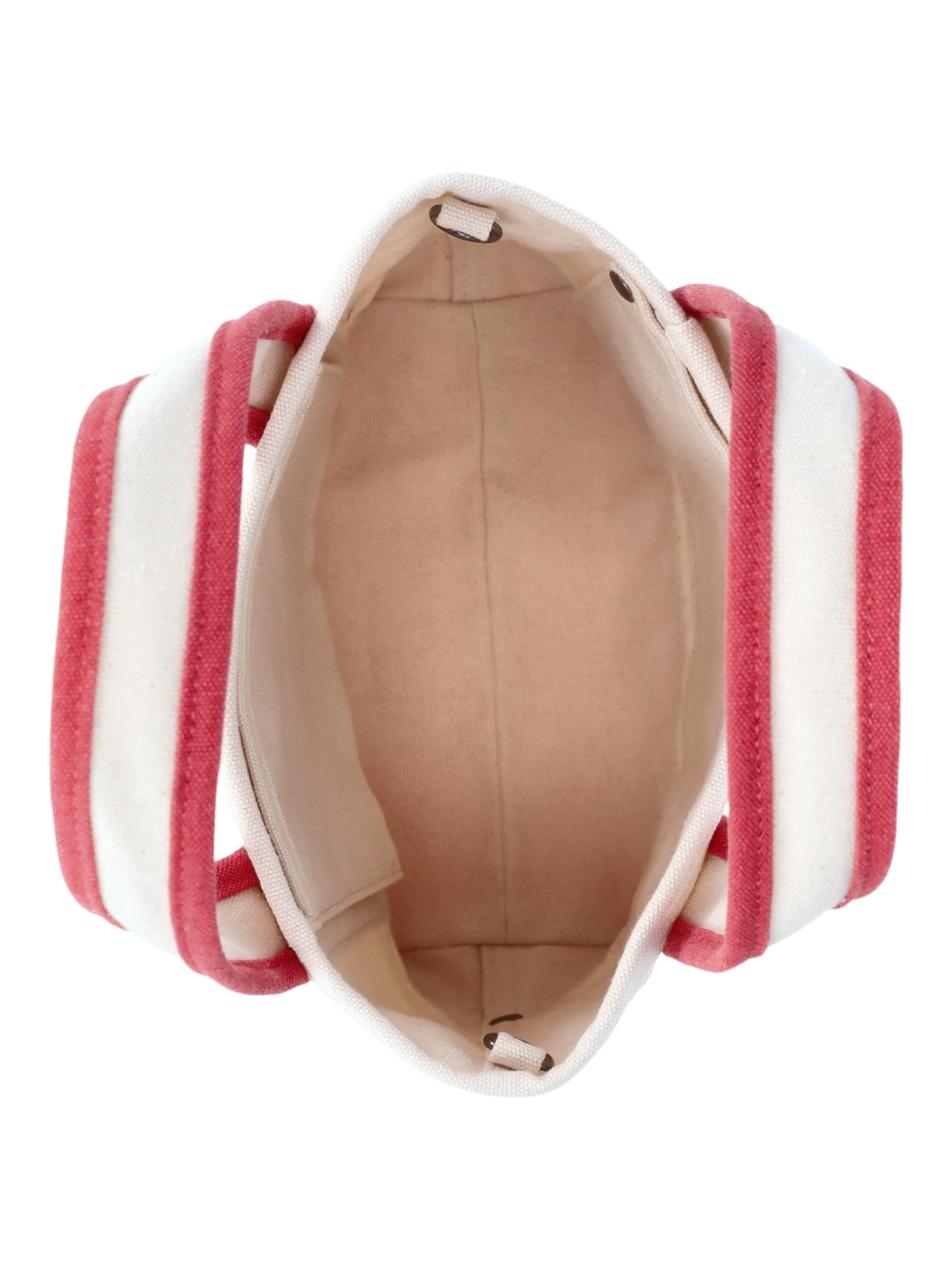 No Boundaries Women's Canvas Mini Tote, Red Strawberry, Women’s