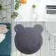 thumbnail image 1 of Alfombra antideslizante Macarena oso suave gris, 1 of 8