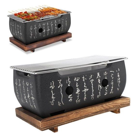 Outdoor Smoker Barbecue Charcoal Portable BBQ,Barbecue Grill BBQ Charcoal Grill Smoker Barbecue Charcoal BBQ Grill Outdoor Garden Barbecue Picnic Travel Camping Grill for Outdoor
