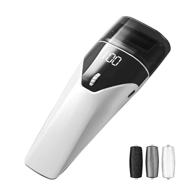 Electric foot grinder, exfoliating calluses, gentle and not hurting the skin, multi-speed speed regulation, intelligent digital display, with auxiliary lighting.