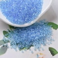 thumbnail image 1 of MIYUKI Delica Beads Cylinder Japanese Seed Beads 11/0 (DB0176) Transparent Aqua AB 1.3x1.6mm Hole: 0.8mm about 2000pcs/10g, 1 of 5