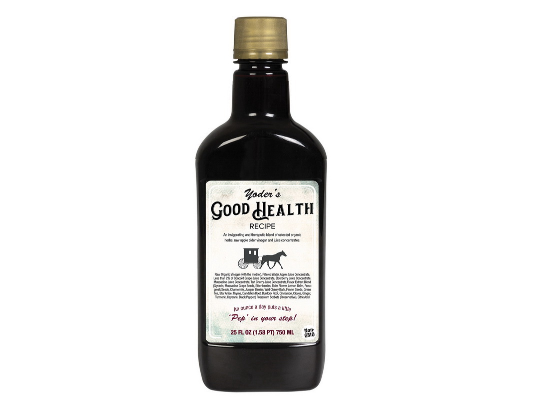 (Price/Case)Yoder's Yoders Good Health Recipe Tonic 12/12.5oz, 779500