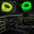 thumbnail image 1 of El Wire, Car Interior Light, Flexible Soft Tube Wire Lights Neon Glowing Rope Strip Light for Car Decoration, 1 of 5