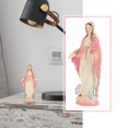 thumbnail image 2 of Virgin Mary Statue Resin Religious Figurine Desktop Virgin Mary Statue Decoration, 2 of 9