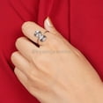 thumbnail image 4 of ELANZAA JEWELS- 925 Silver Spiral Ring Minimalist Twisted Band, Elegant Circle Silver Accessory by ELANZAA JEWELS, 4 of 7