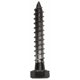 thumbnail image 2 of Lag Bolt National Hardware, acero con recubrimiento en polvo negro, 1,5 cm, 2 of 4