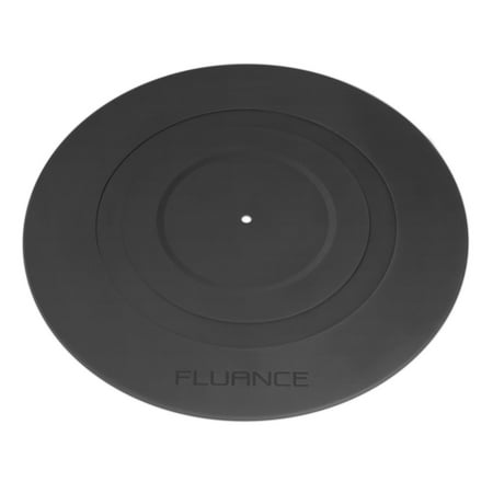 Fluance Turntable Mat (Rubber Black)  Audiophile Grade Design for Vinyl Record (Best Audiophile Turntables 2019)