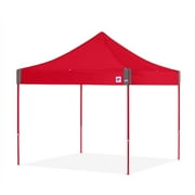 E-Z Up EZUEC3STL10KFBKTBK 10 ft. Eclipse Steel Shelter Black Frame & Black Top