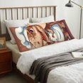 thumbnail image 4 of Fotbe Dinosaur Baking Delight Funda para Almohada Corporal con Diseño, Funda de Microfibra Ultrasuave de 20x54 Pulgadas, Ropa de Cama Elegante, 4 of 7