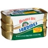 (6 Cans) Bumble Bee Sardines in Oil, Gluten Free Food, High Protein Snacks, 3.75oz