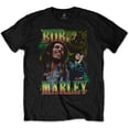 thumbnail image 1 of Bob Marley - Camiseta Roots Rock Reggae Homage para Adultos Unisex (Negro), 1 of 2