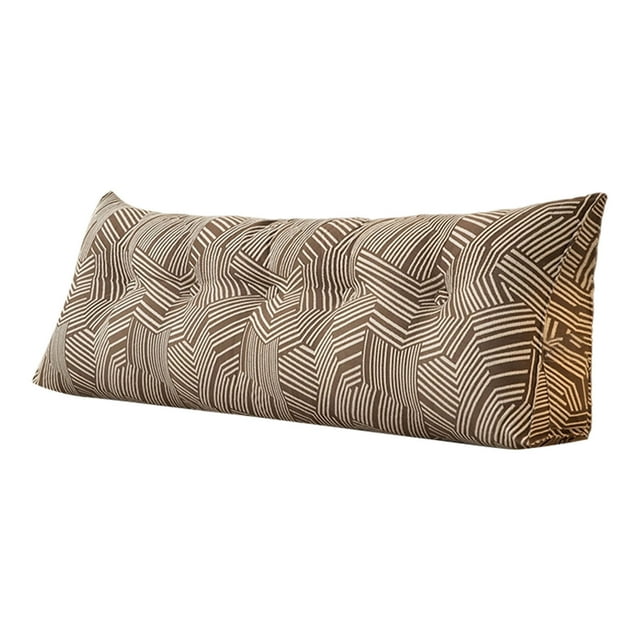 Soft Decorative Pillow Polyester Fabric Side Pocket Stylish Comfortable for Home Sofa Bed Living Room Support