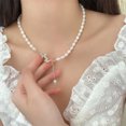 thumbnail image 4 of LYMAYTER Collier Charme Collier pour Femmes - Fait Main, Rétro, Perle, Fête, 4 of 7