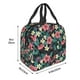 thumbnail image 3 of Easygdp Green Tropical Leaves Bolsa Térmica Premium - Tela Oxford Impermeable, Gran Capacidad, Bolsillo Frontal, Unisex para Trabajo, Escuela, Actividades al Aire Libre y Picnics, 3 of 8