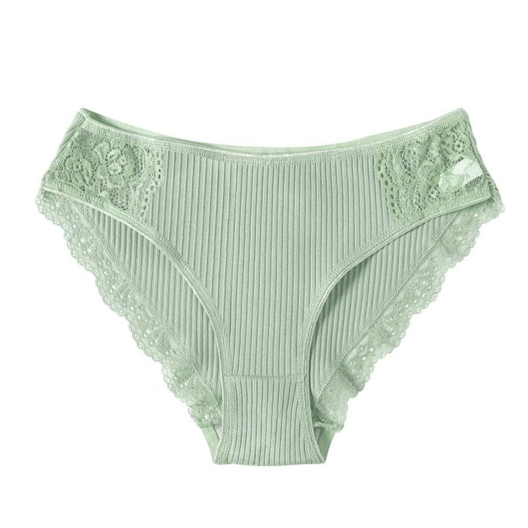 Wisremt Lace Panties Women's Cotton Underwear Seamless Cute Girls