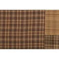 thumbnail image 4 of VHC Brands Prescott Block Border Plaid Cotton Rustic Patchwork Bedding Accessory, King Pillowcase Set 21x40, 4 of 11