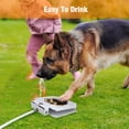 thumbnail image 5 of Outdoor Dog Pet Water Fountain Step On Brass Valve Dispenser System Clean Fresh, 5 of 8