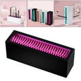 thumbnail image 5 of Makeup Brushes Holder Silicone Storage Rack for Cosmetic Tools - Black Red, 5 of 10