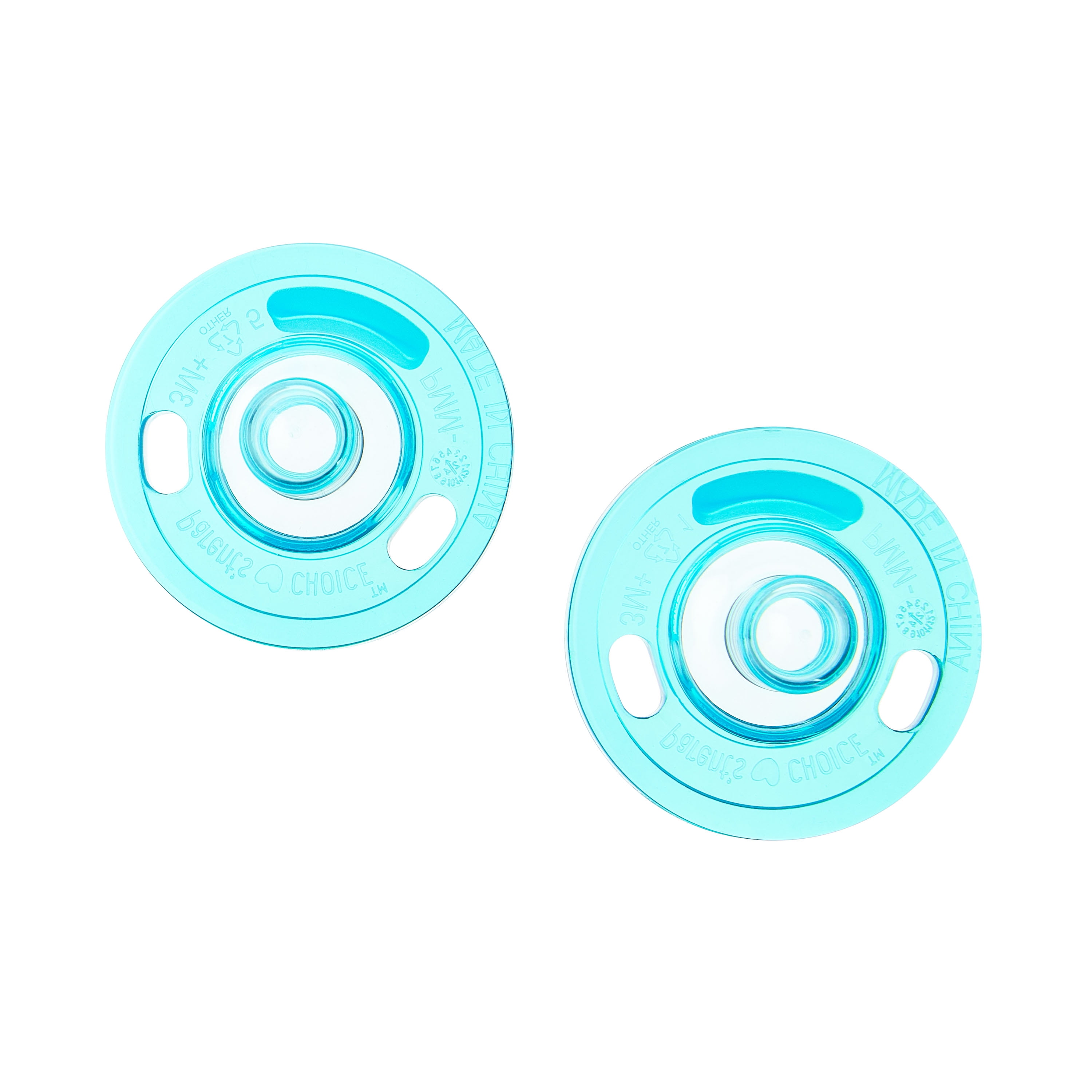Parent's Choice All Silicone Pacifier, 3 Months+, Unisex, 2 Pack