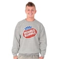 thumbnail image 5 of Vintage Dubble Bubble Gum Double Logo Sweatshirt for Men or Women Brisco Brands S, 5 of 6