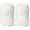 2 White, variant on 2 Pack Fluffy Velvet Yarn for Crocheting,Chunky Chenille Blanket Yarn for Crochet,Soft Fuzzy Puzzle Yarn for Knitting,(100g/3.53oz Each) Bulky Thick Amigurumi Crochet Yarns