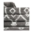 thumbnail image 5 of Unique Loom Moroccan Trellis Collection Area Rug - Mamounia (2' x 6' 7" Runner Light Gray/Ivory), 5 of 10