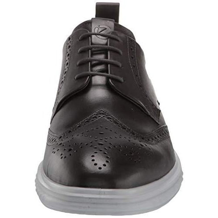 ECCO ST1 Hybrid Lite Gray Wingtip Brogue Oxford Shoe Mens 12 Comfort Classic s-l400.jpg main image 3